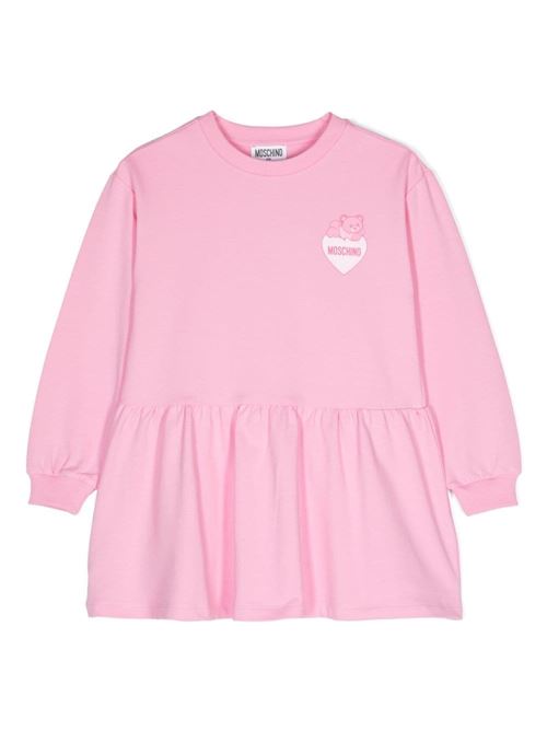 Abito bambina rosa MOSCHINO KID-TEEN | HDV0FDLDA1650243